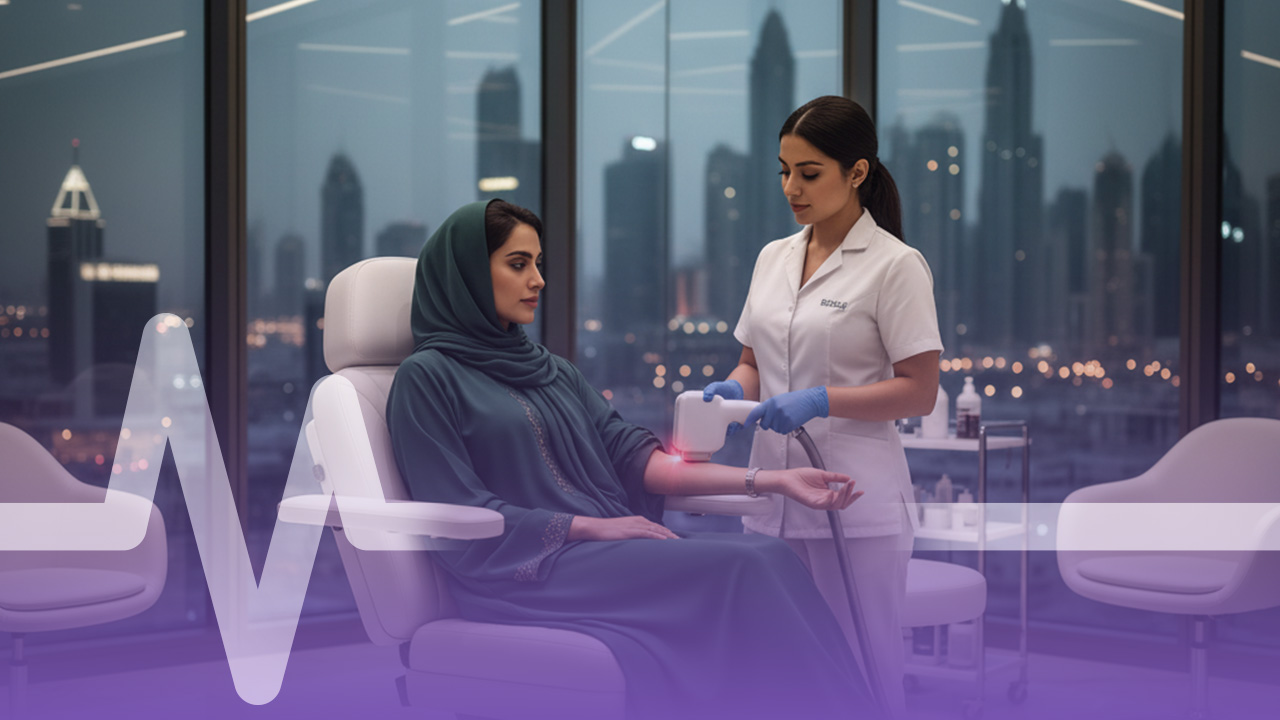 فحص البشرة قبل الليزر