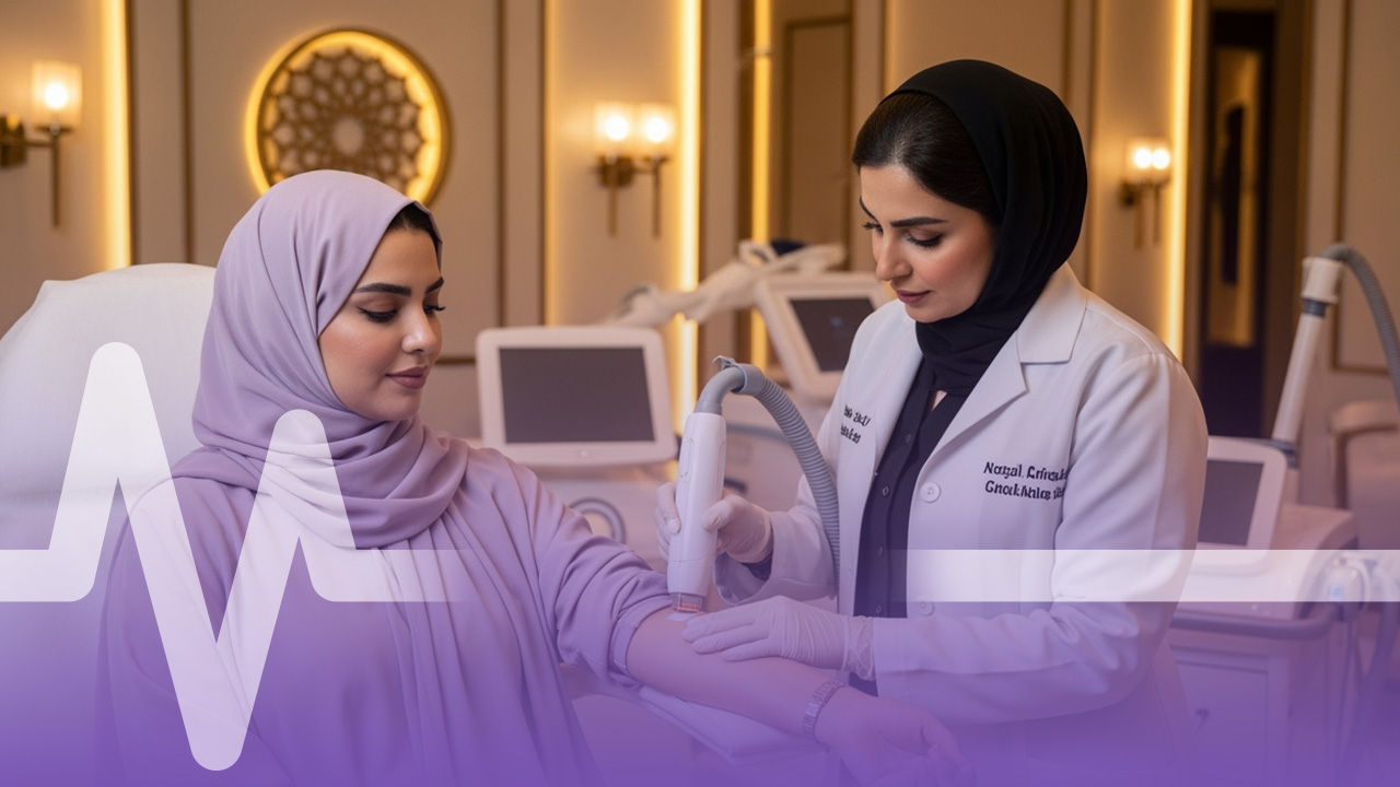 ليزر إزالة الشعر للبشرة السمراء