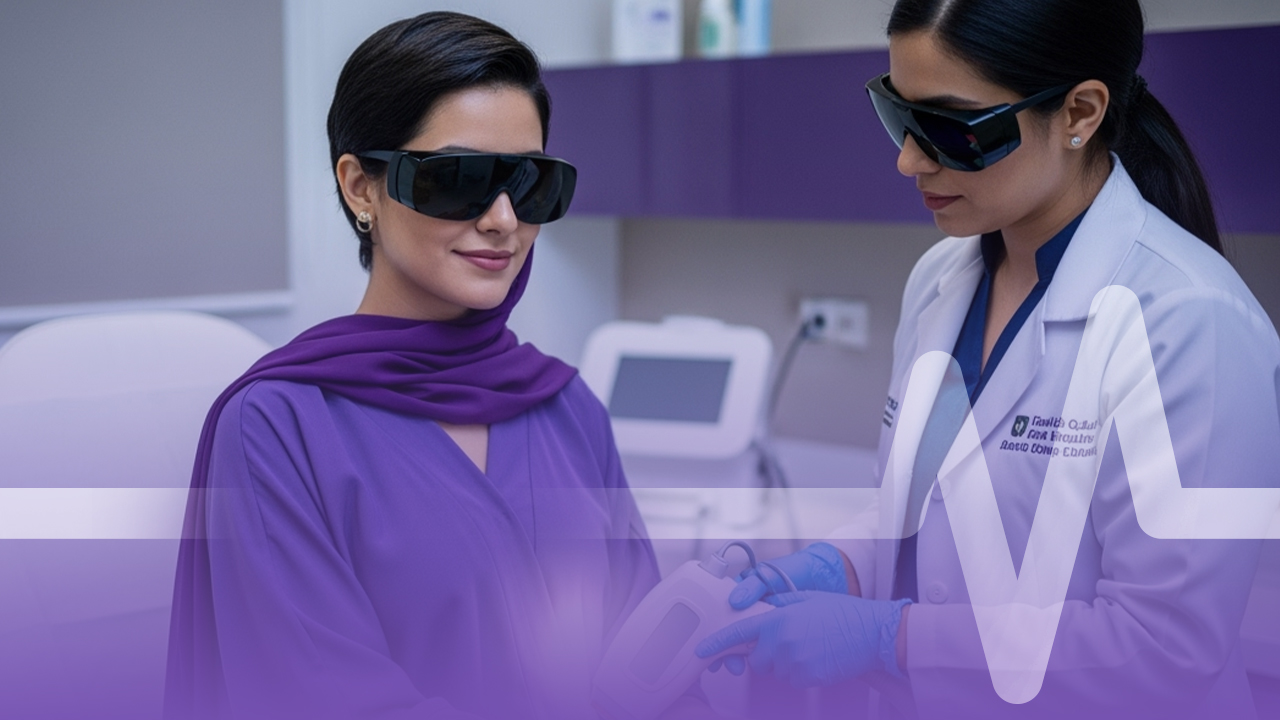 جهاز ليزر إزالة الشعر