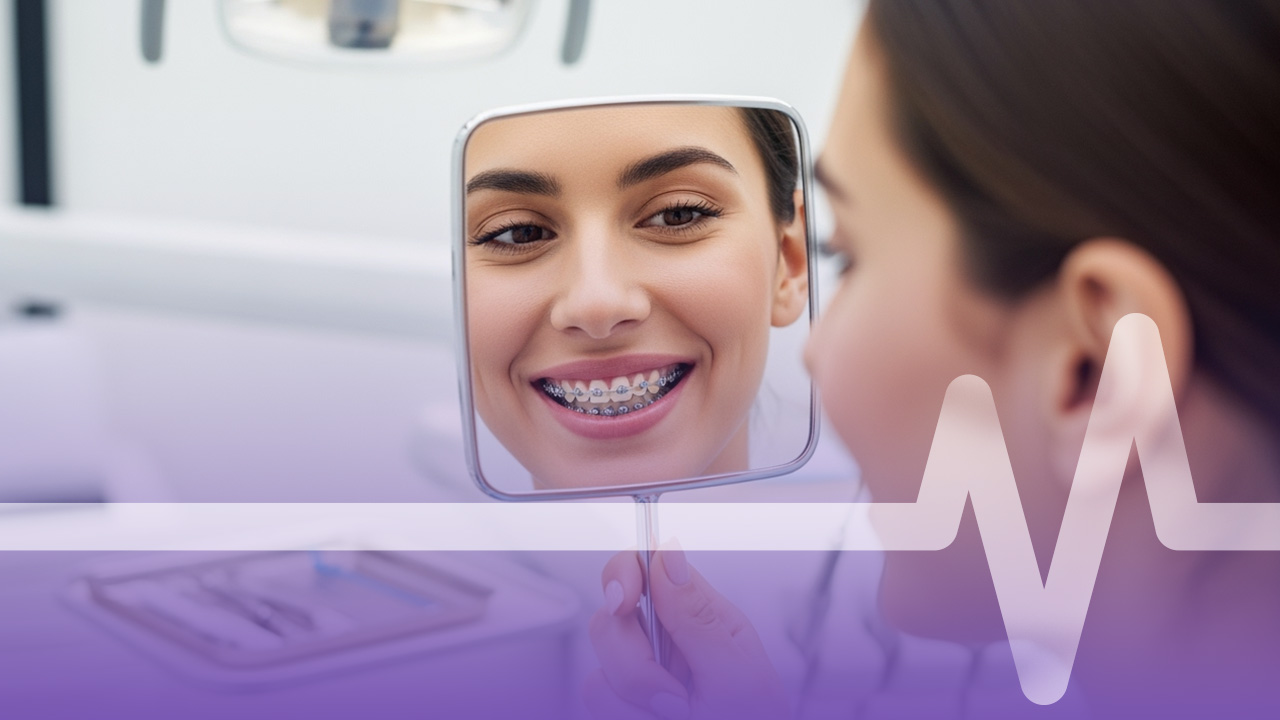 تقويم الأسنان المعدني