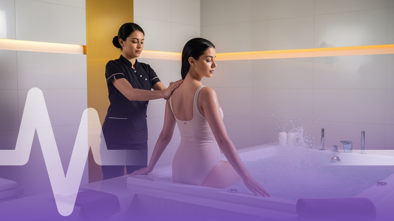 ما هو مساج بالماء أو الجاكوزي؟ دليلك الشامل للاسترخاء وتحسين الصحة