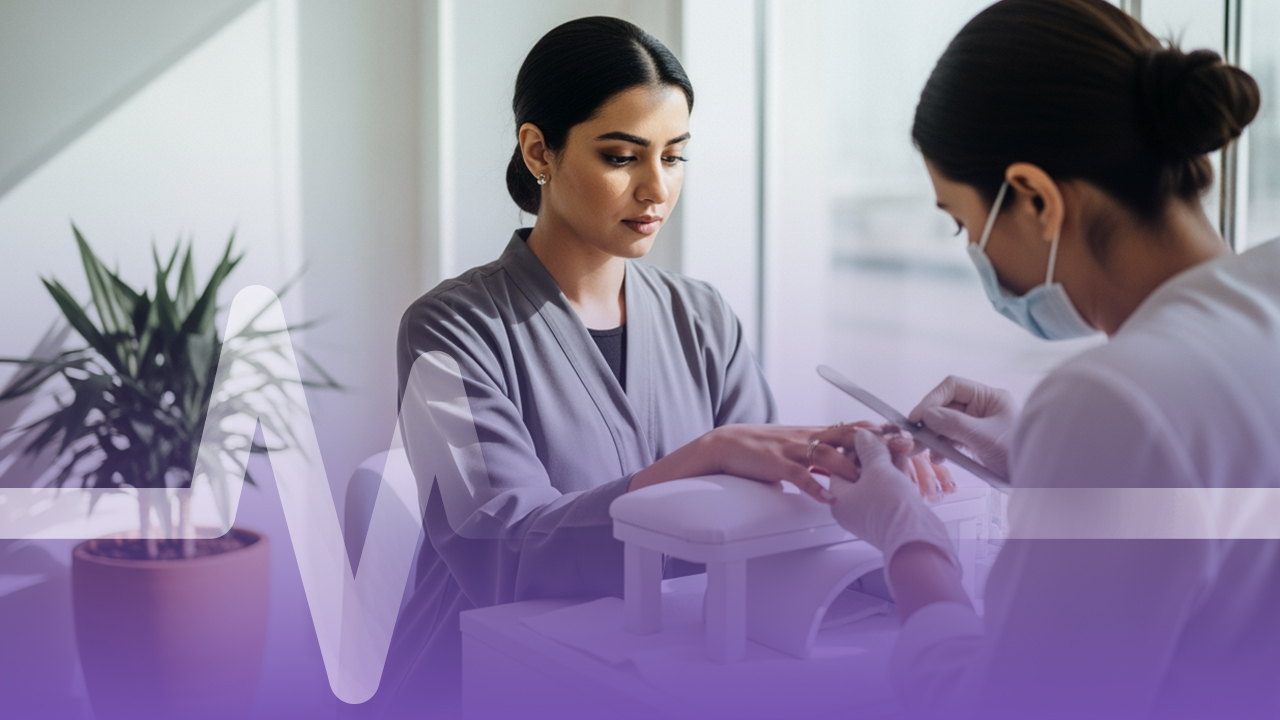 صالون بدكير ومنكير جدة