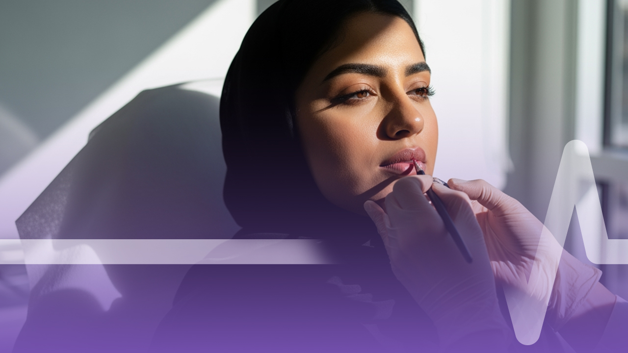 توريد الشفايف بالليزر قبل وبعد