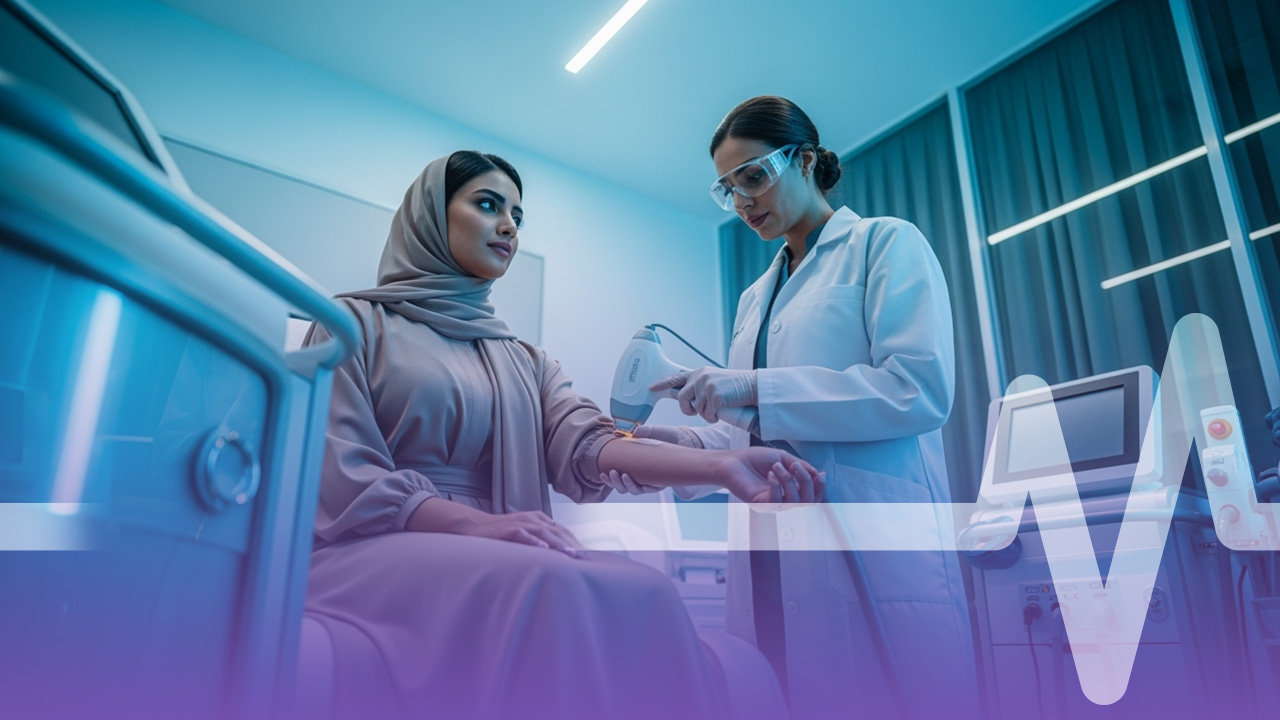 الفرق بين دايود وألكساندريت ليزر: أيهما الأفضل لإزالة الشعر؟